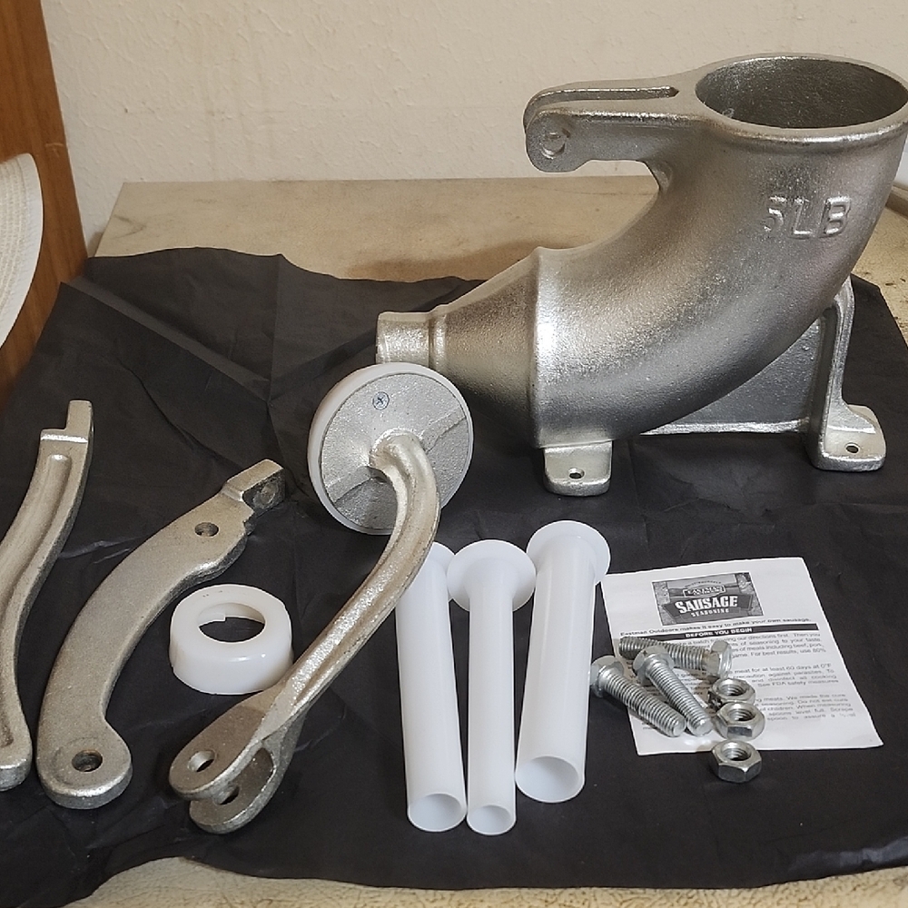 LEM MightyBite 5 lb. Vertical Sausage Stuffer Like New All Parts Included
